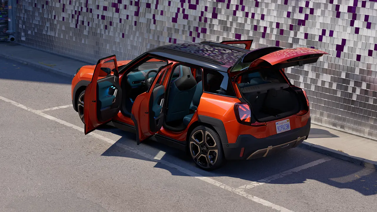 W pełni elektryczne MINI Aceman – przestrzeń