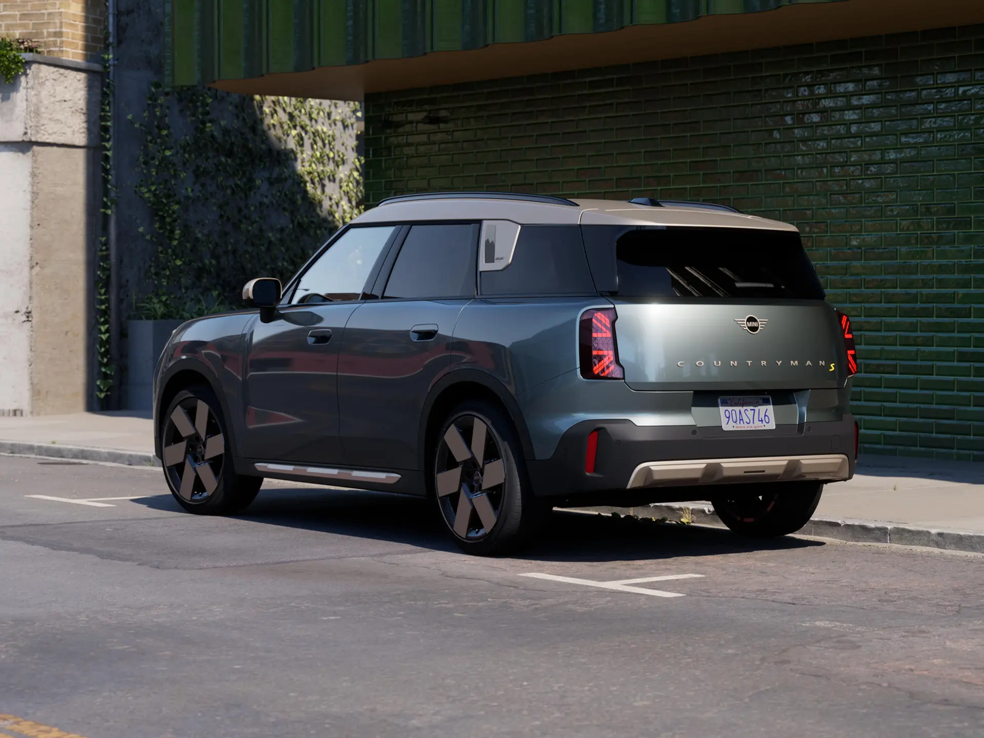 W pełni elektryczne MINI Aceman – zwiastun w pełni elektrycznego Countrymana