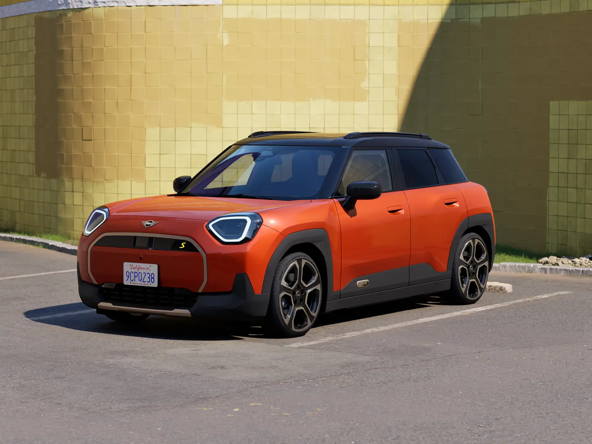 W pełni elektryczne MINI Aceman – stylistyka