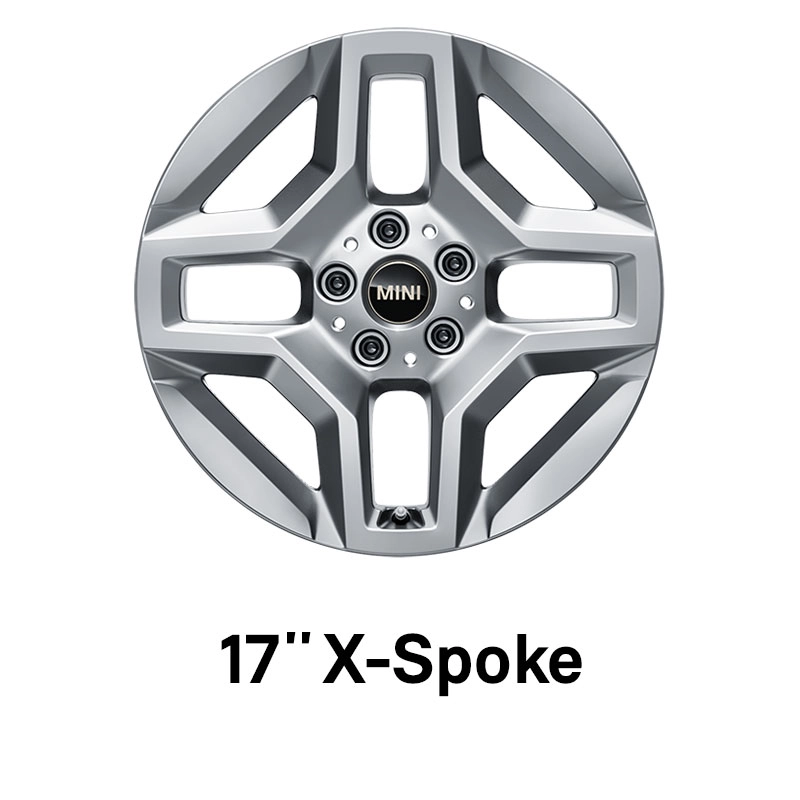 MINI – wyposażenie – 17-calowe X-Spoke