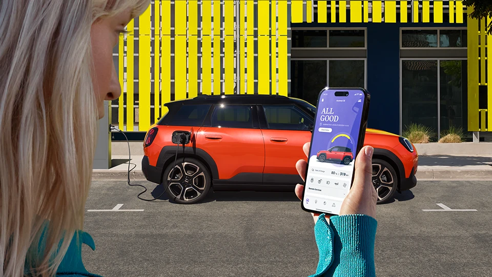 W pełni elektryczne MINI Aceman – aplikacja MINI