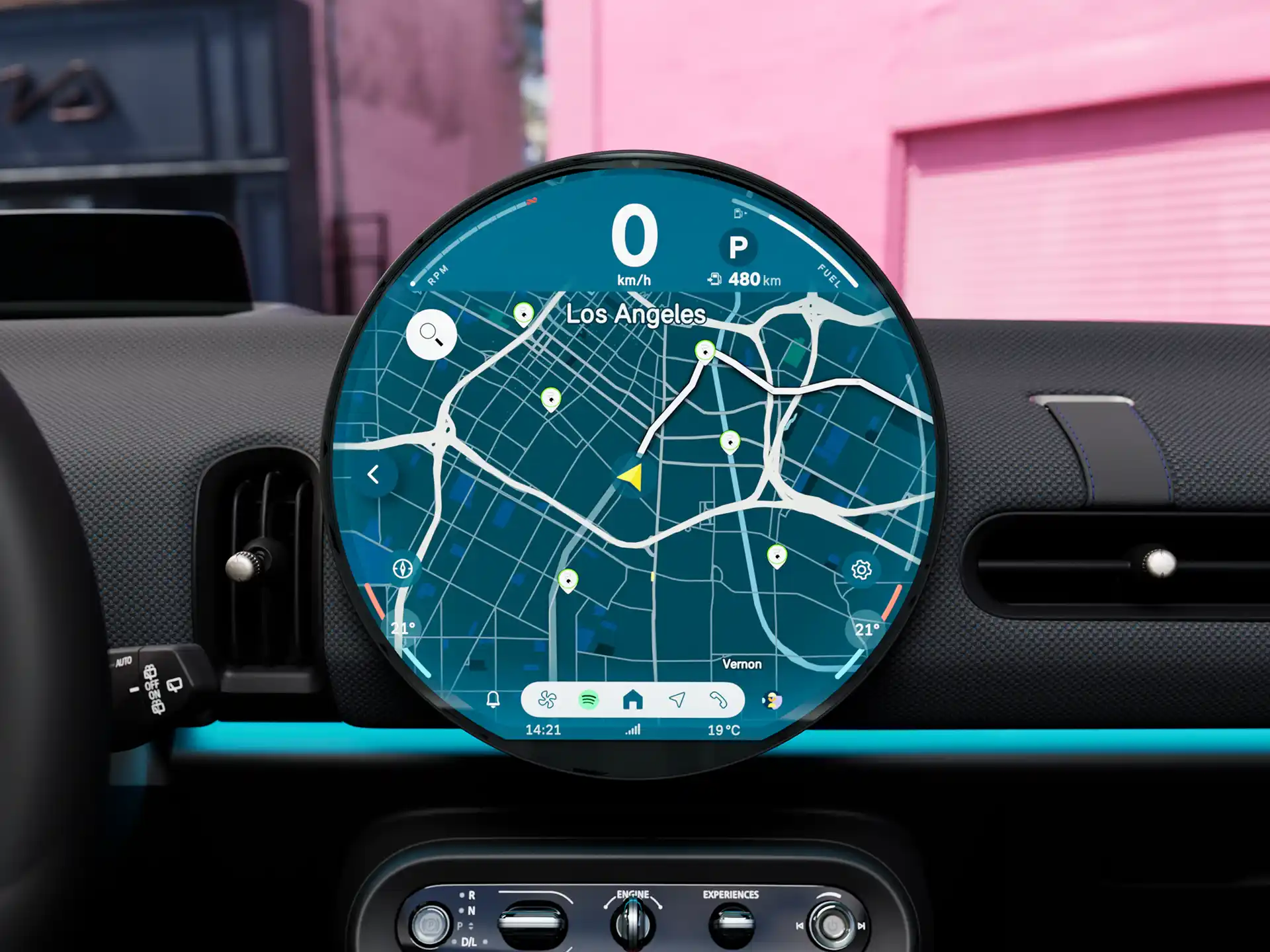 3-drzwiowe MINI Cooper – minimalistyczny wyświetlacz OLED 
