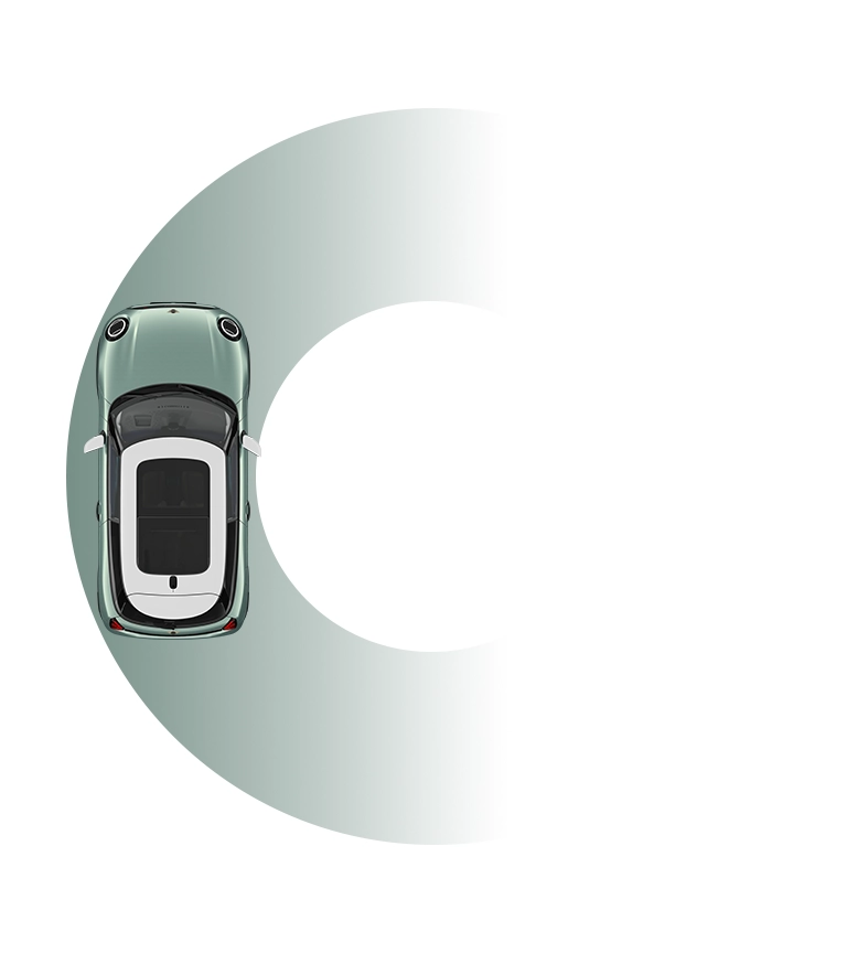 3-drzwiowe MINI Cooper – średnica zawracania