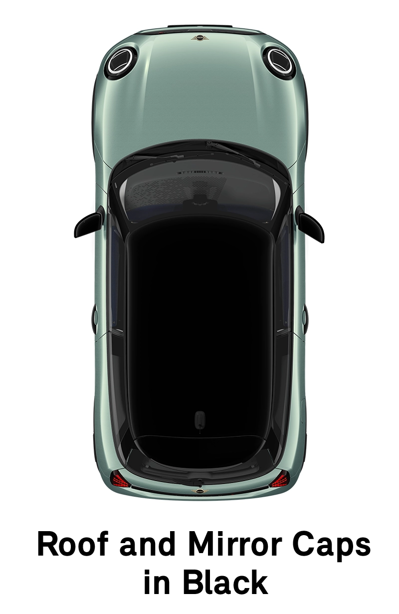  MINI – wyposażenie – linia classic – dach w kolorze czarnym