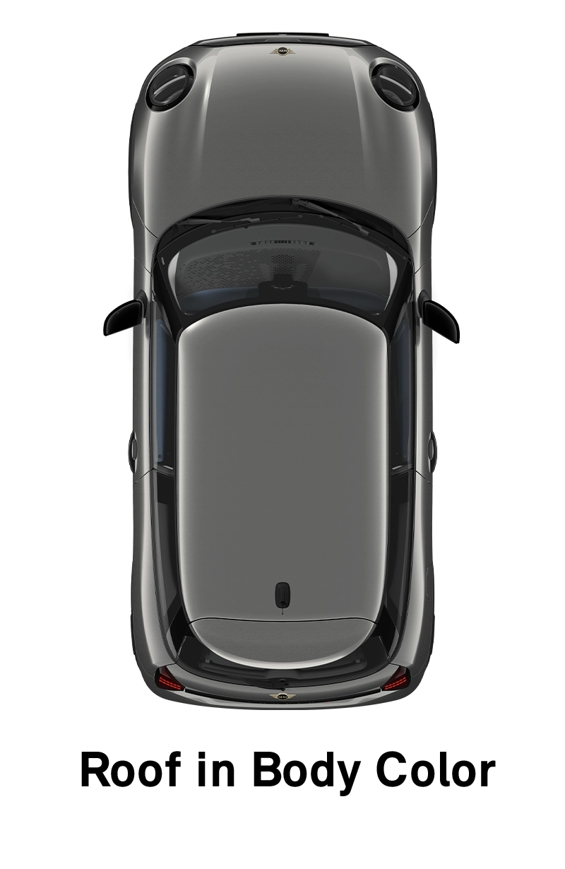 MINI – wyposażenie – linia essential – dach w kolorze karoserii