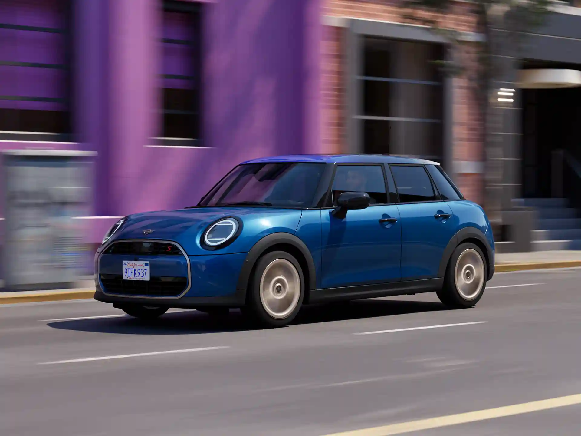 5-drzwiowe MINI Cooper – zwiastun jazdy próbnej