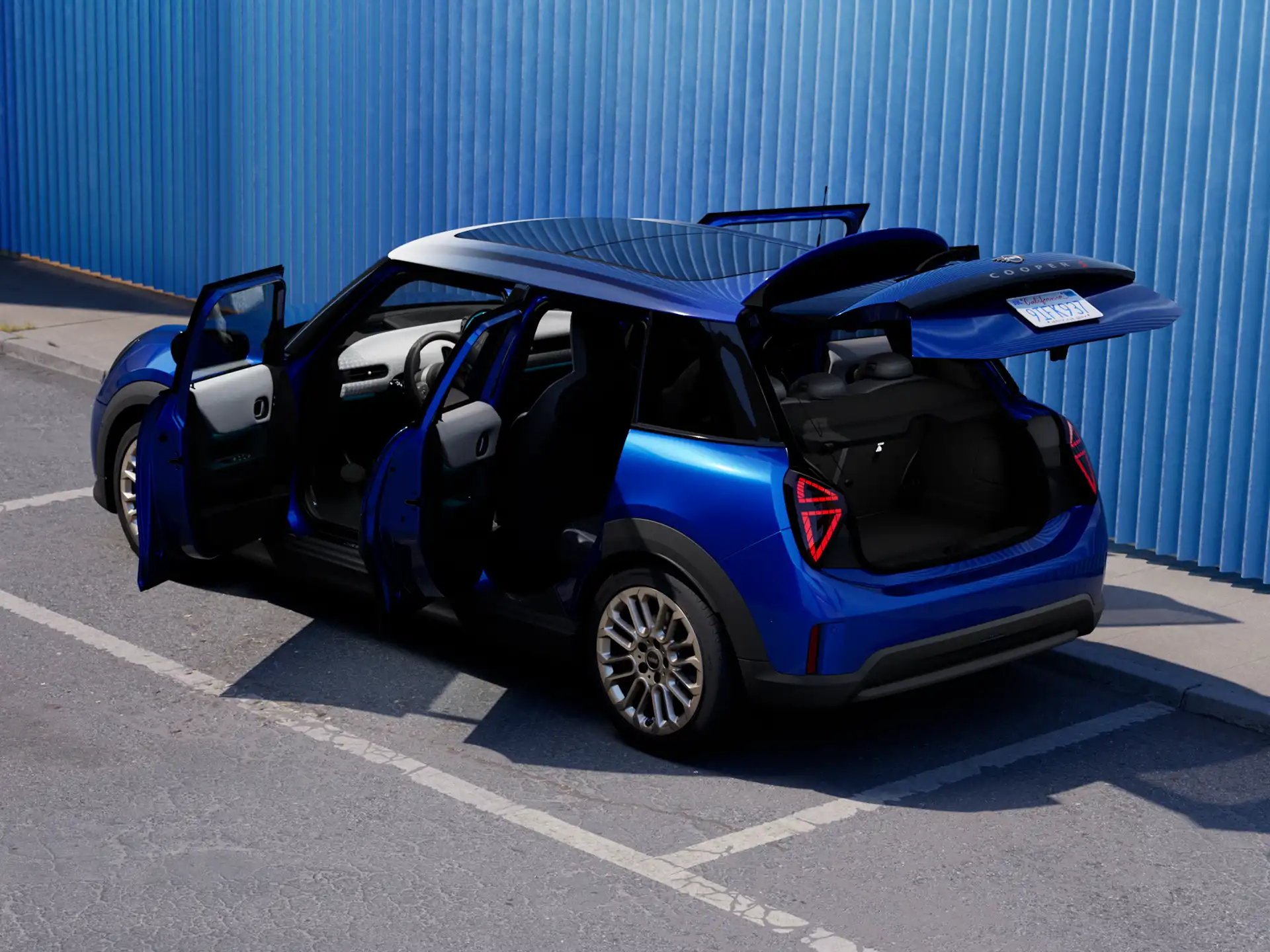 5-drzwiowe MINI Cooper – komfort od zewnątrz
