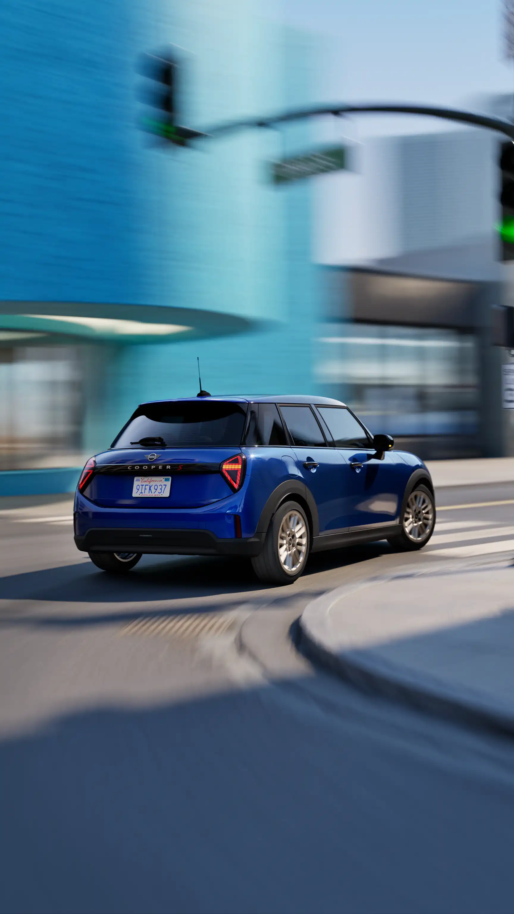 5-drzwiowe MINI Cooper – część tylna