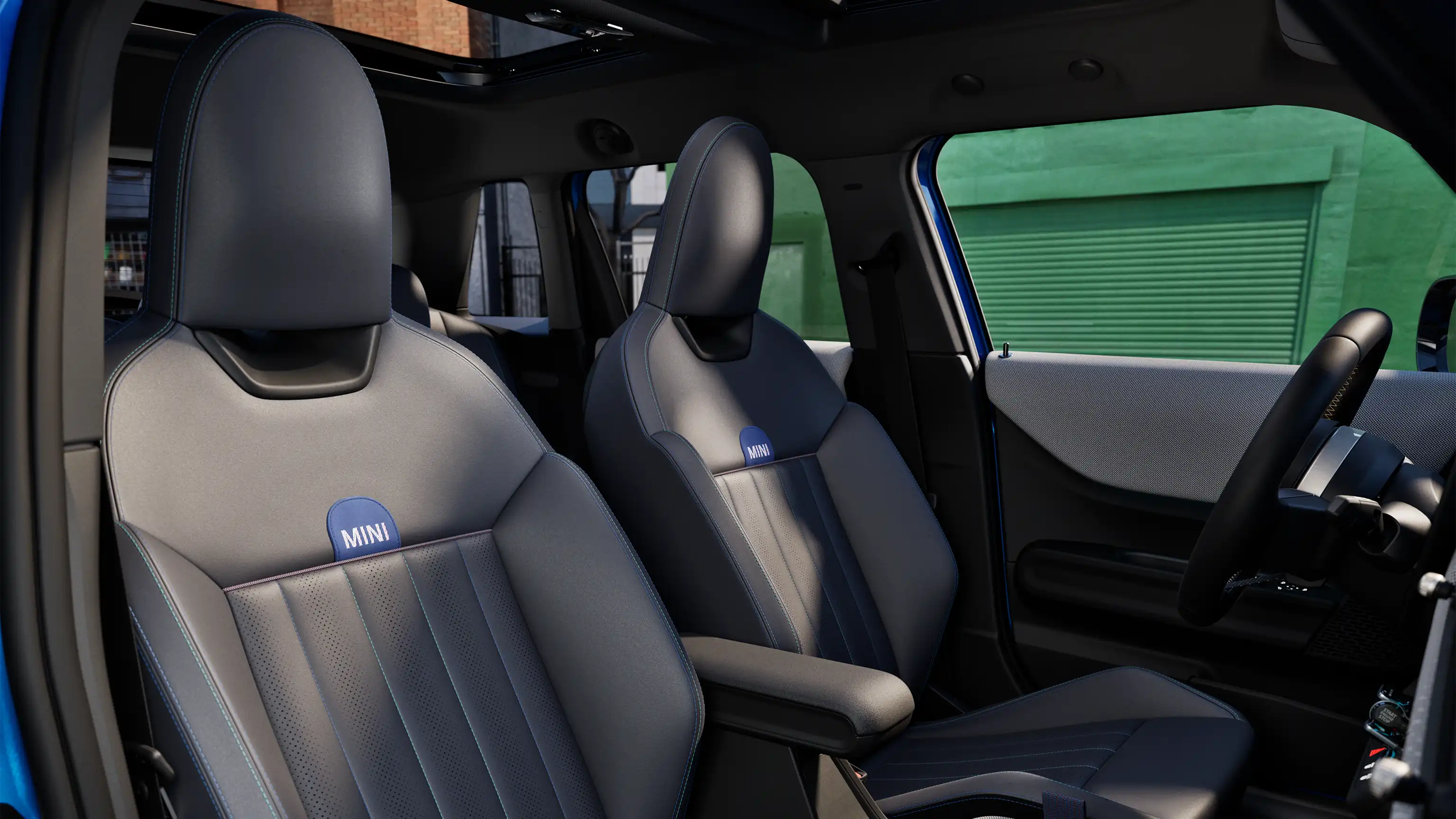 5-drzwiowe MINI Cooper – wnętrze