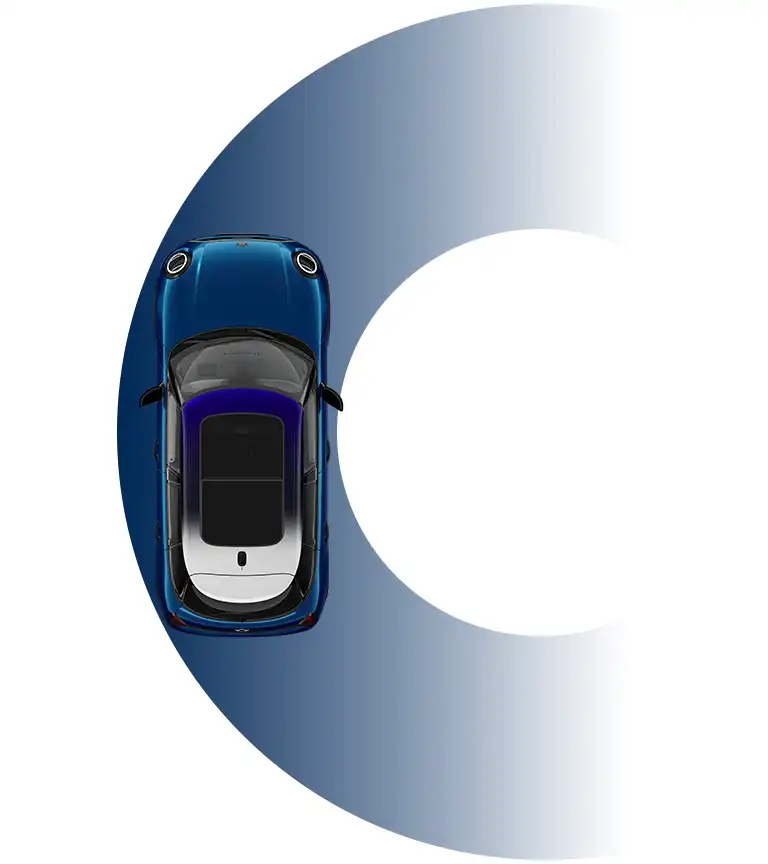 5-drzwiowe MINI Cooper – średnica zawracania