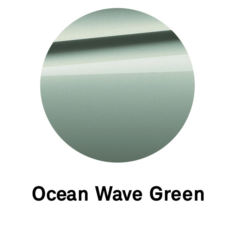 MINI – wyposażenie – Ocean Wave Green
