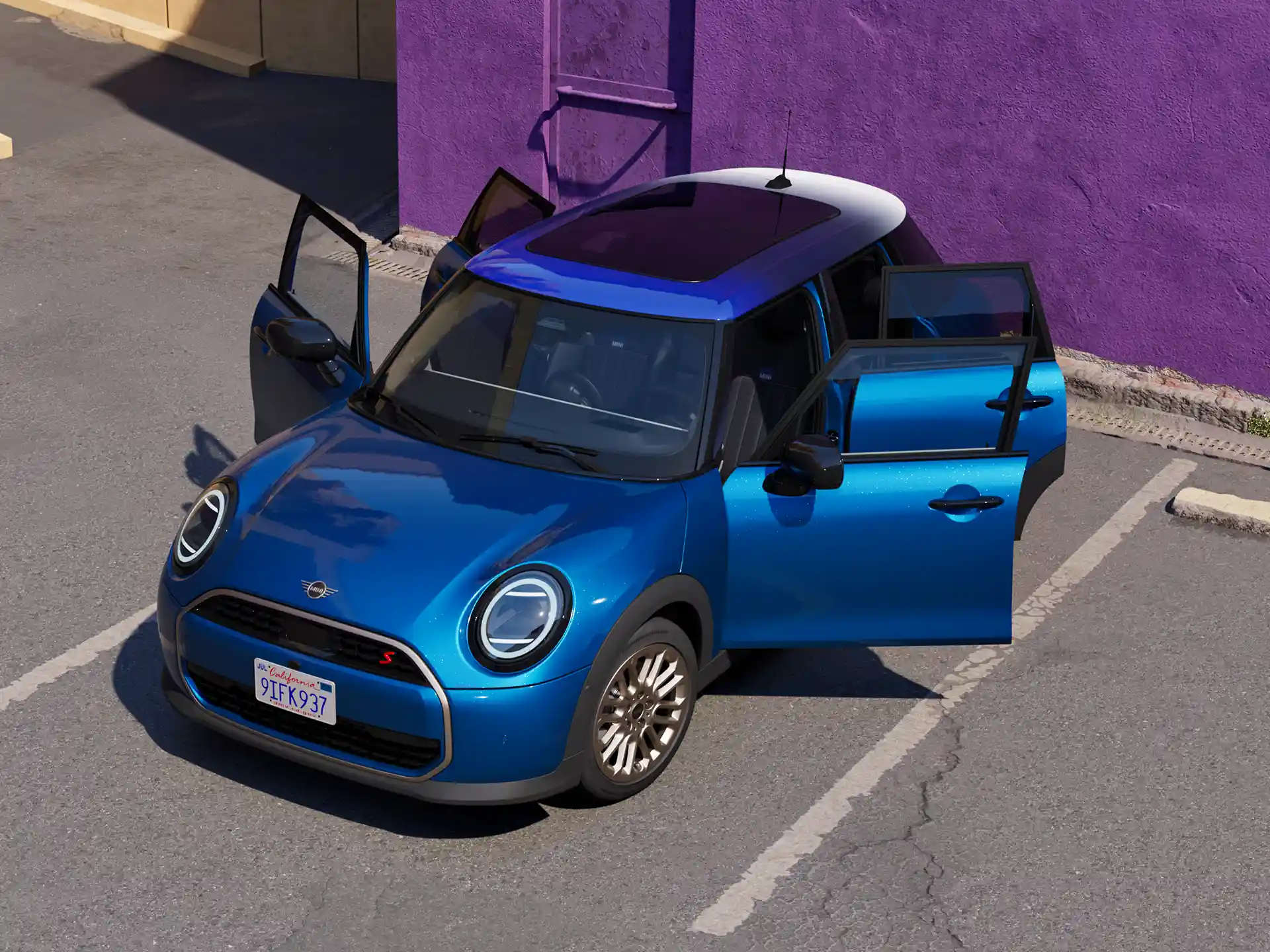 5-drzwiowe MINI Cooper – drzwi