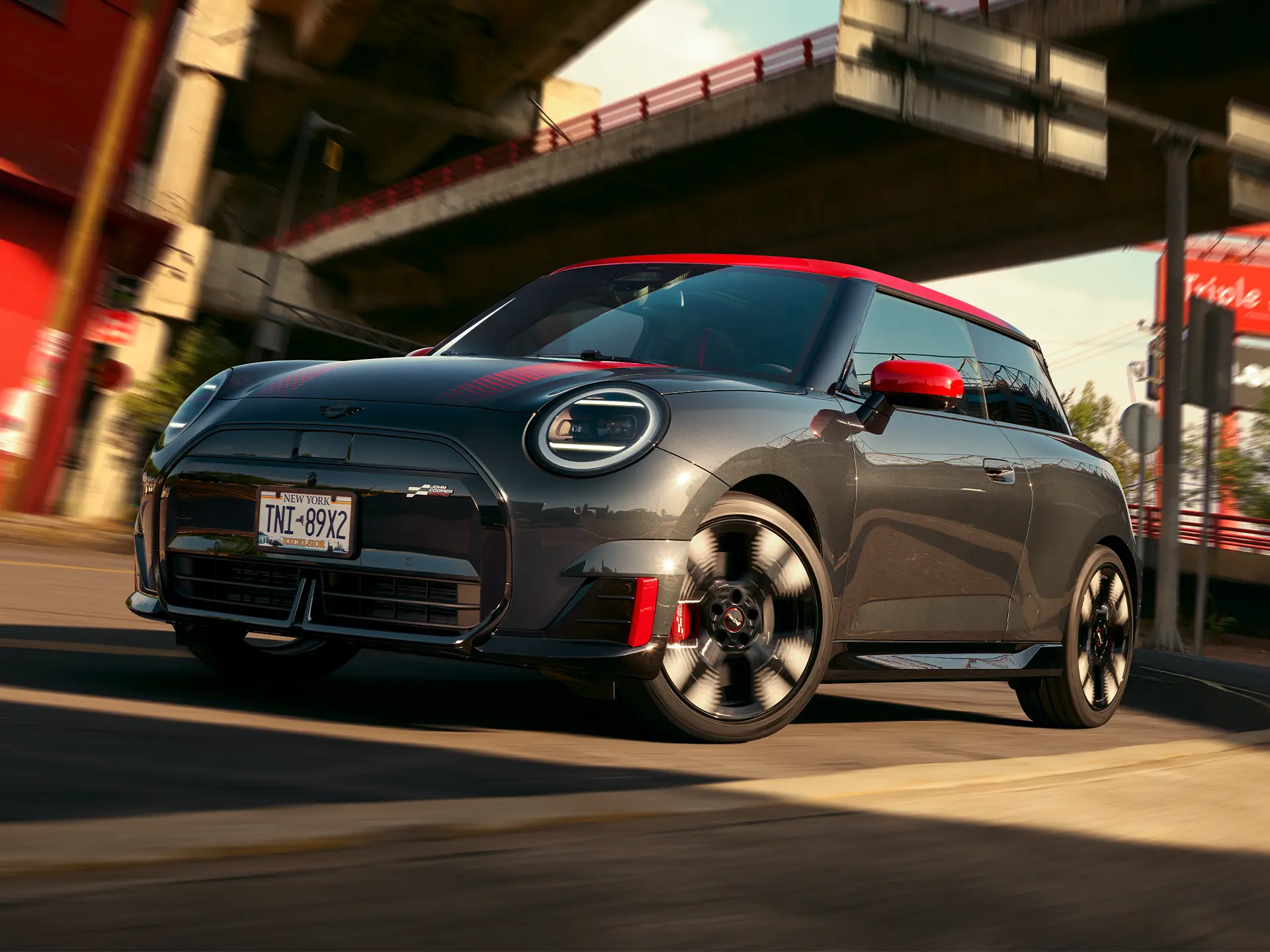 W pełni elektryczne MINI Cooper – zwiastun w pełni elektrycznego MINI Cooper JCW