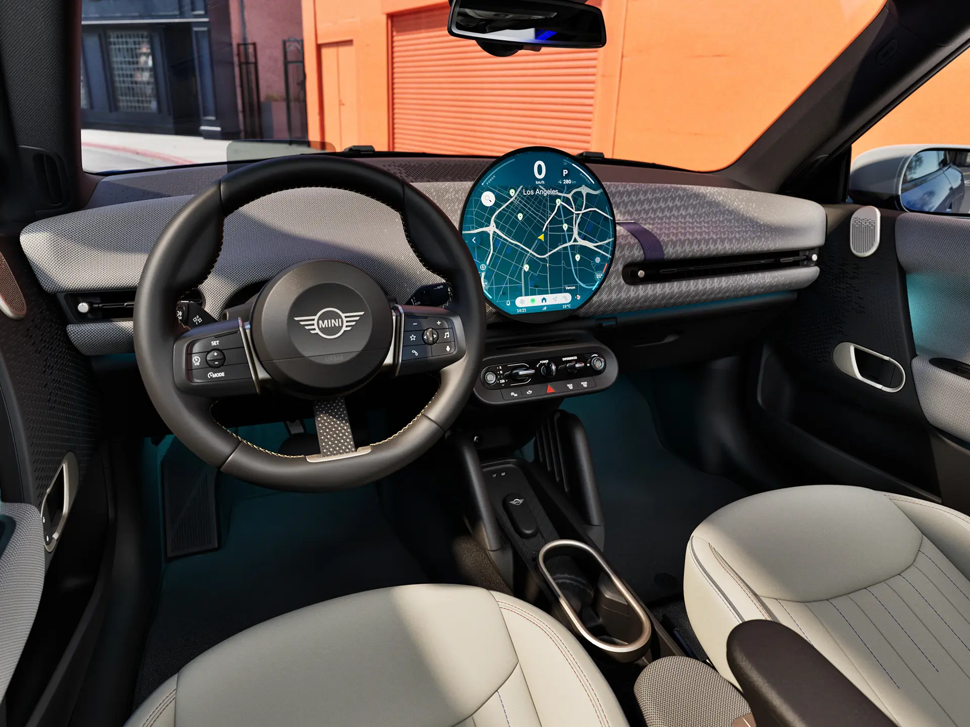 W pełni elektryczne MINI Cooper – kultowe wnętrze