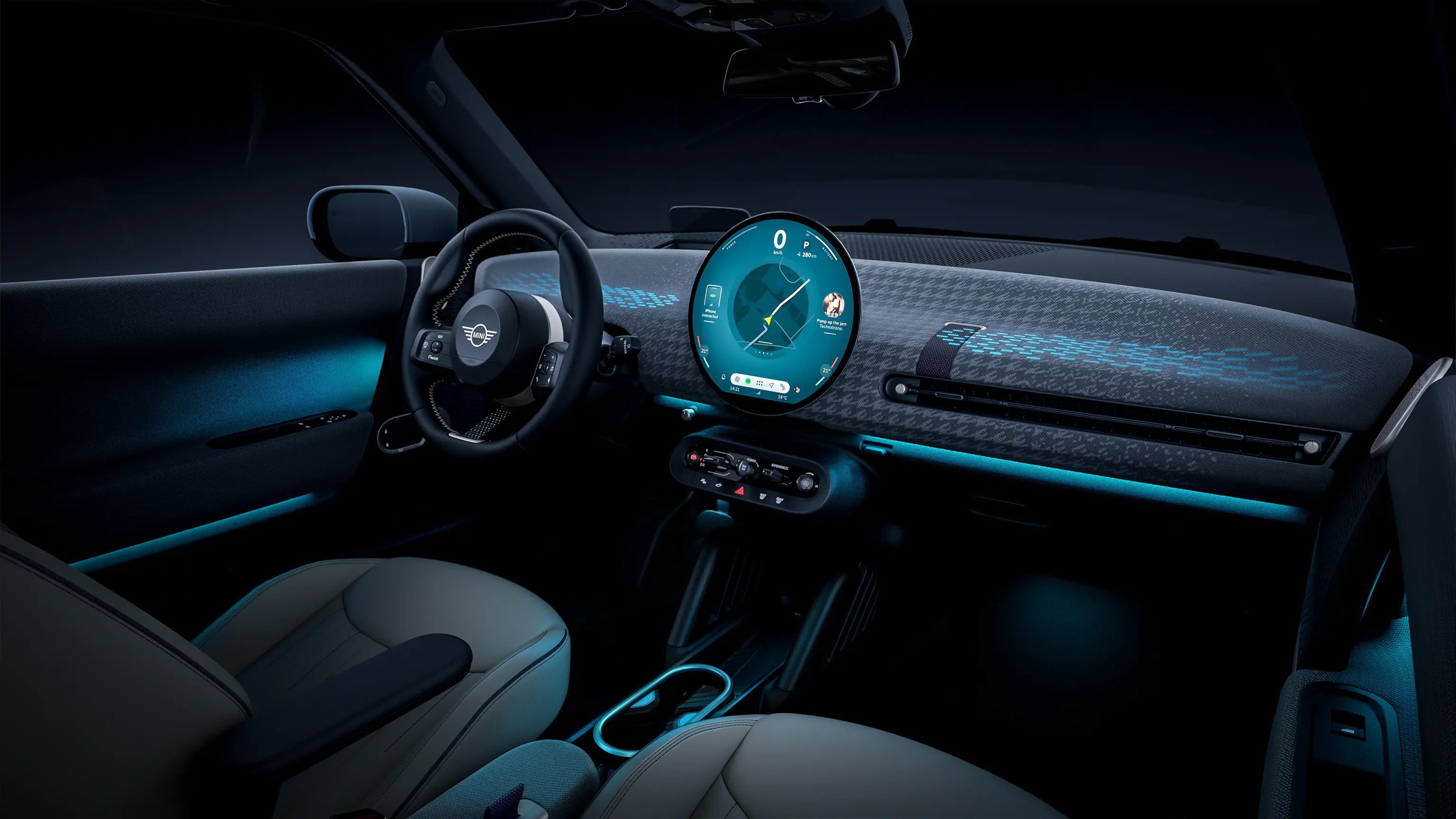 W pełni elektryczne MINI Cooper – tryby Experience Modes