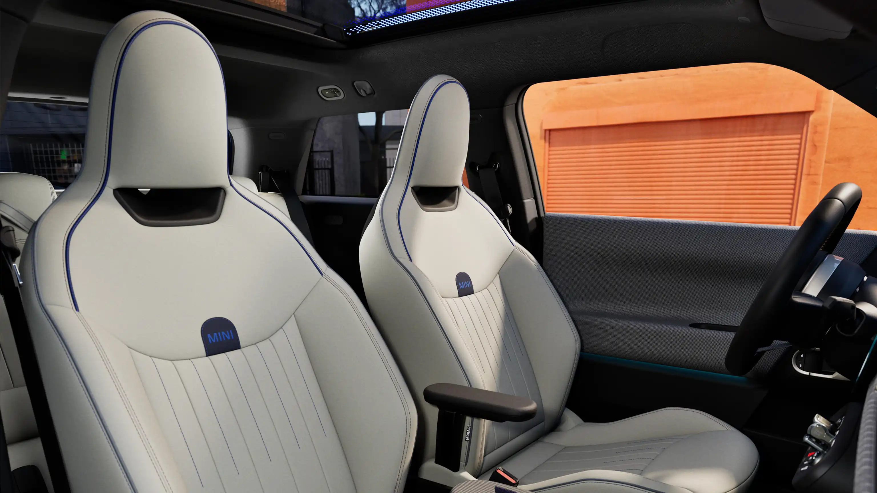 W pełni elektryczne MINI Cooper – kabina