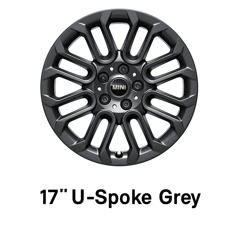 MINI – wyposażenie – 17-calowe U-Spoke Grey