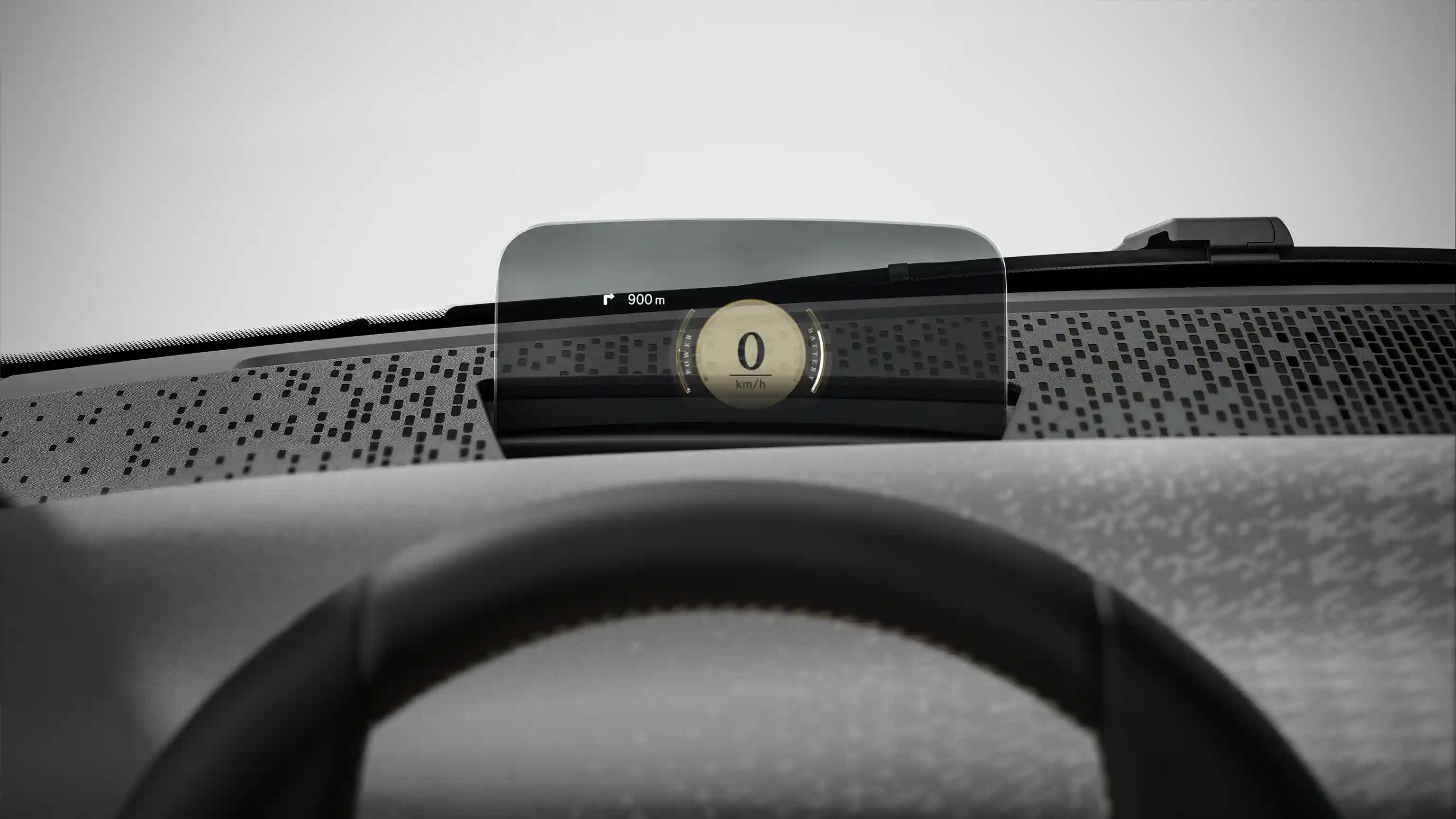 W pełni elektryczne MINI Cooper – wyświetlacz Head-Up