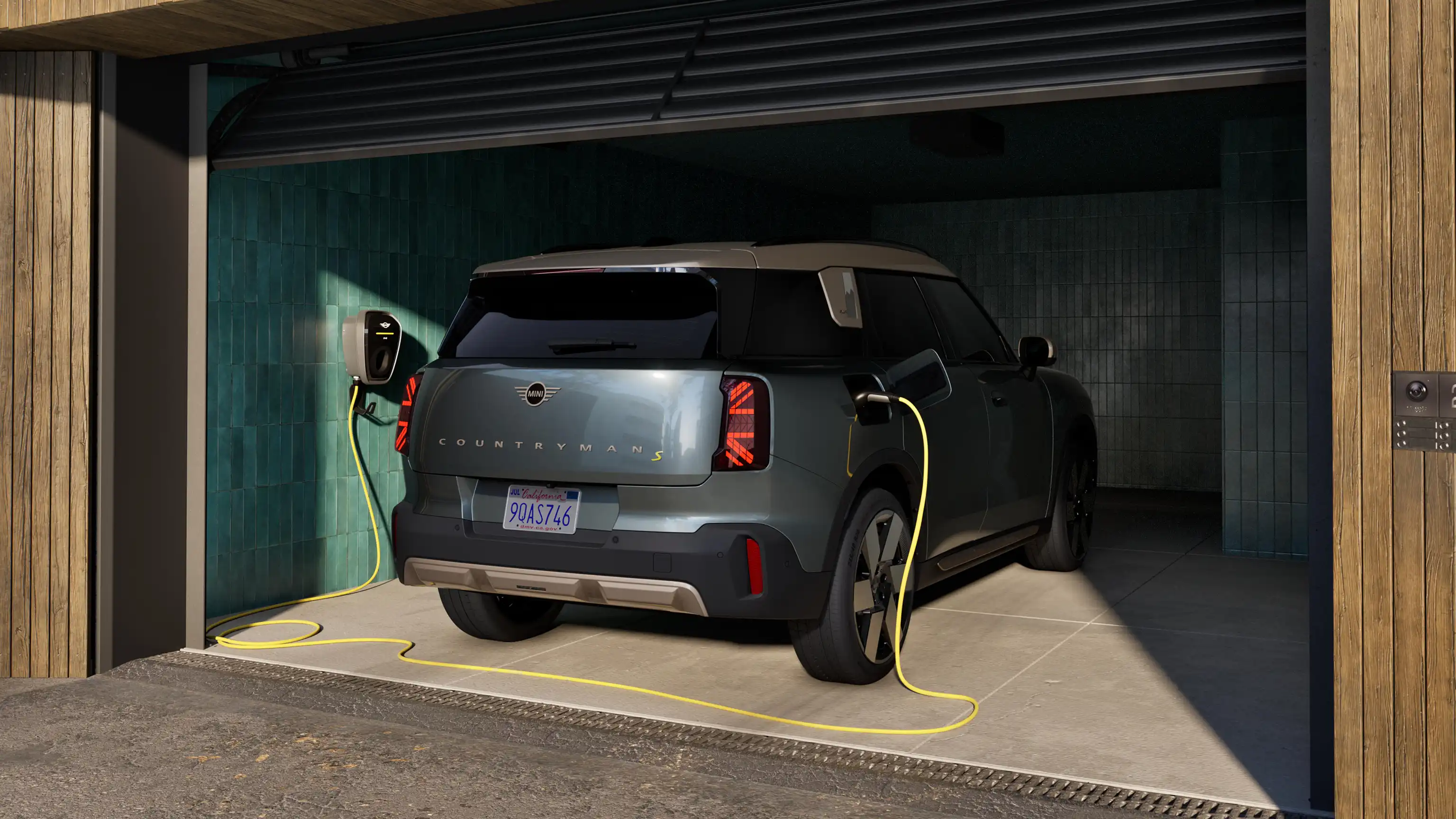 Elektryczne MINI Countryman – garaż