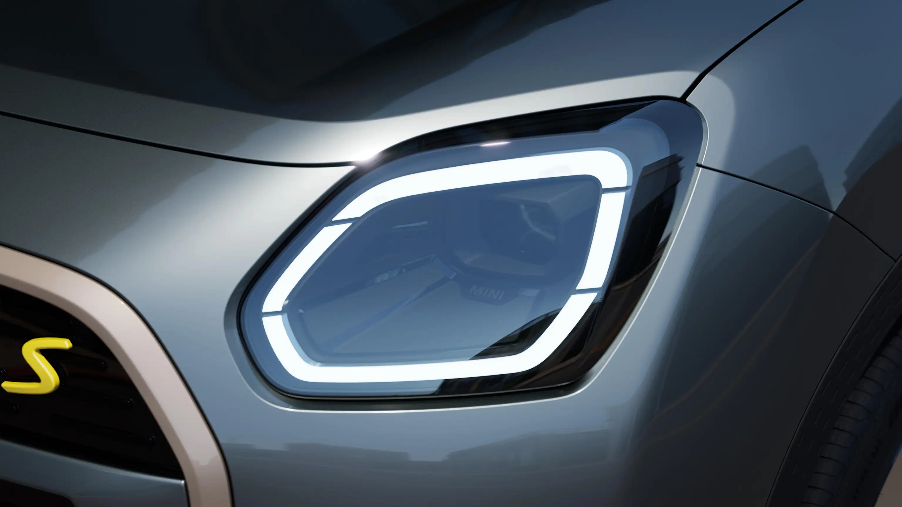 Elektryczne MINI Countryman – reflektory