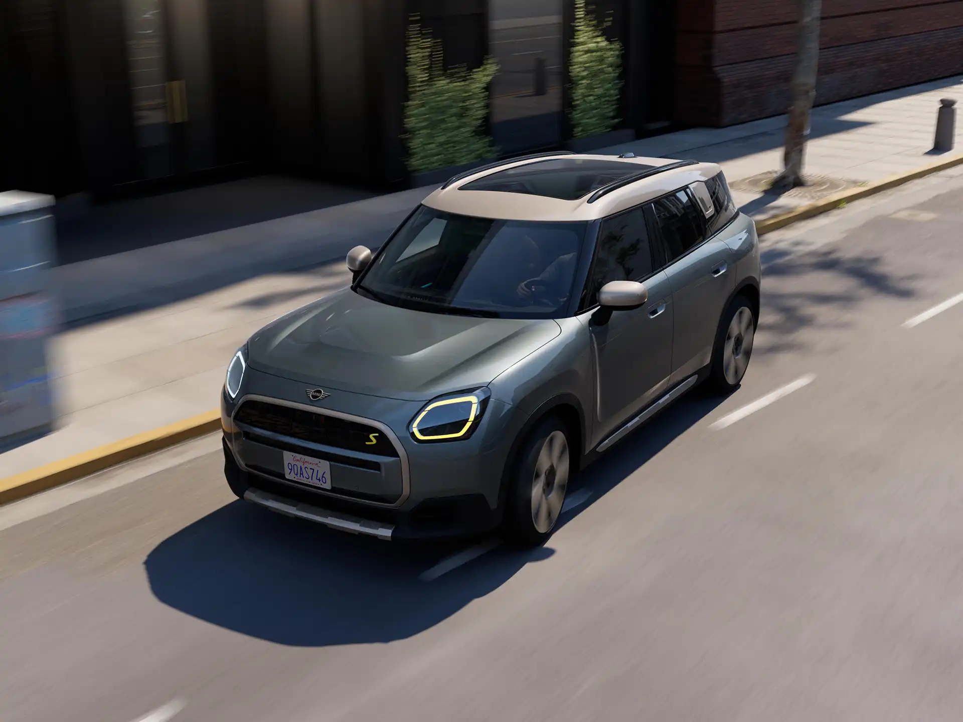Elektryczne MINI Countryman – zwiastun jazdy próbnej