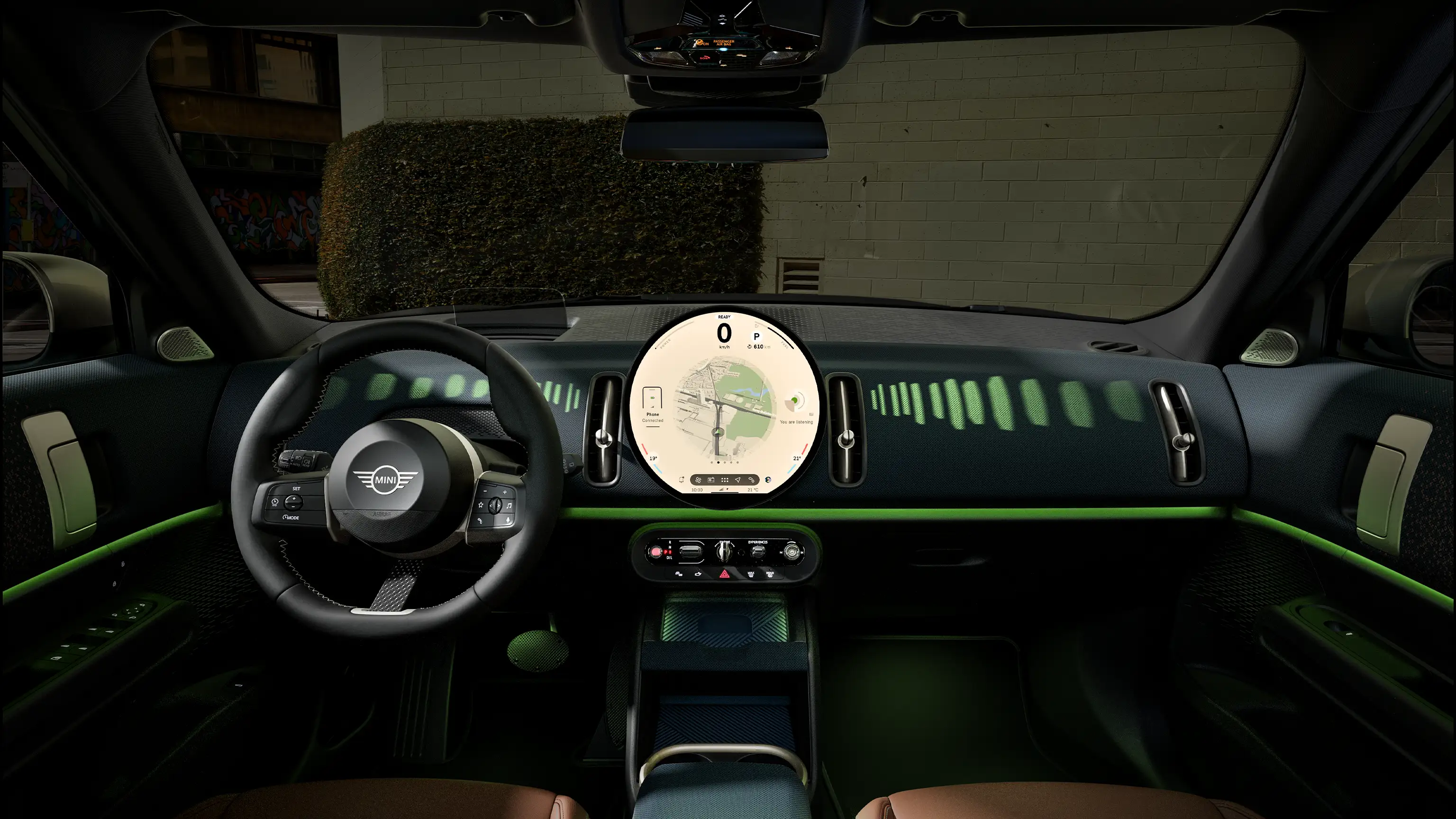 Elektryczne MINI Countryman – Trail Mode