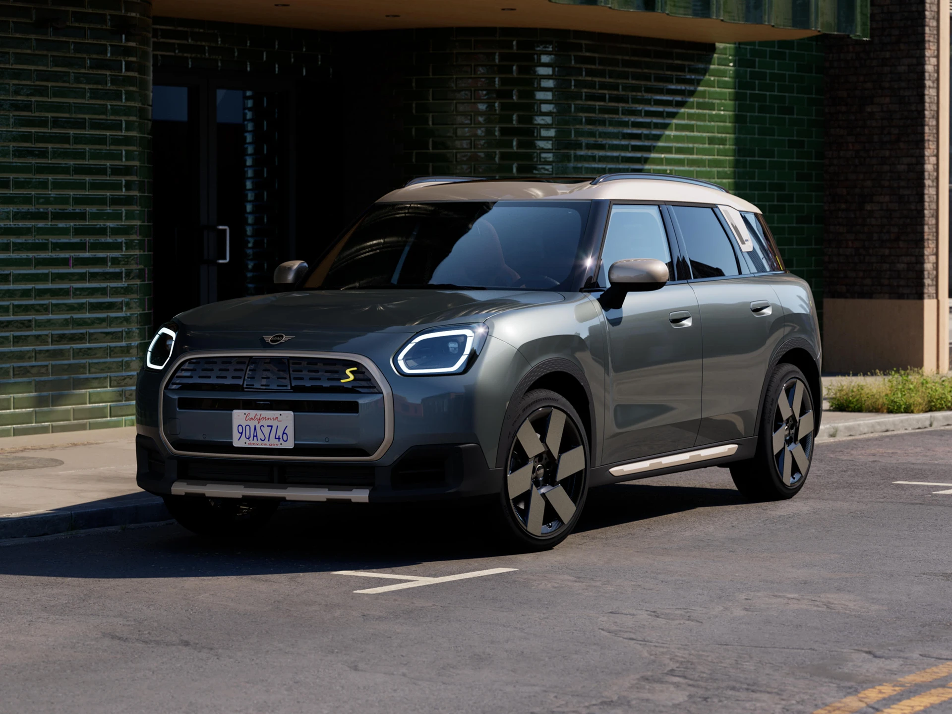 Elektryczne MINI Countryman – design sceniczny