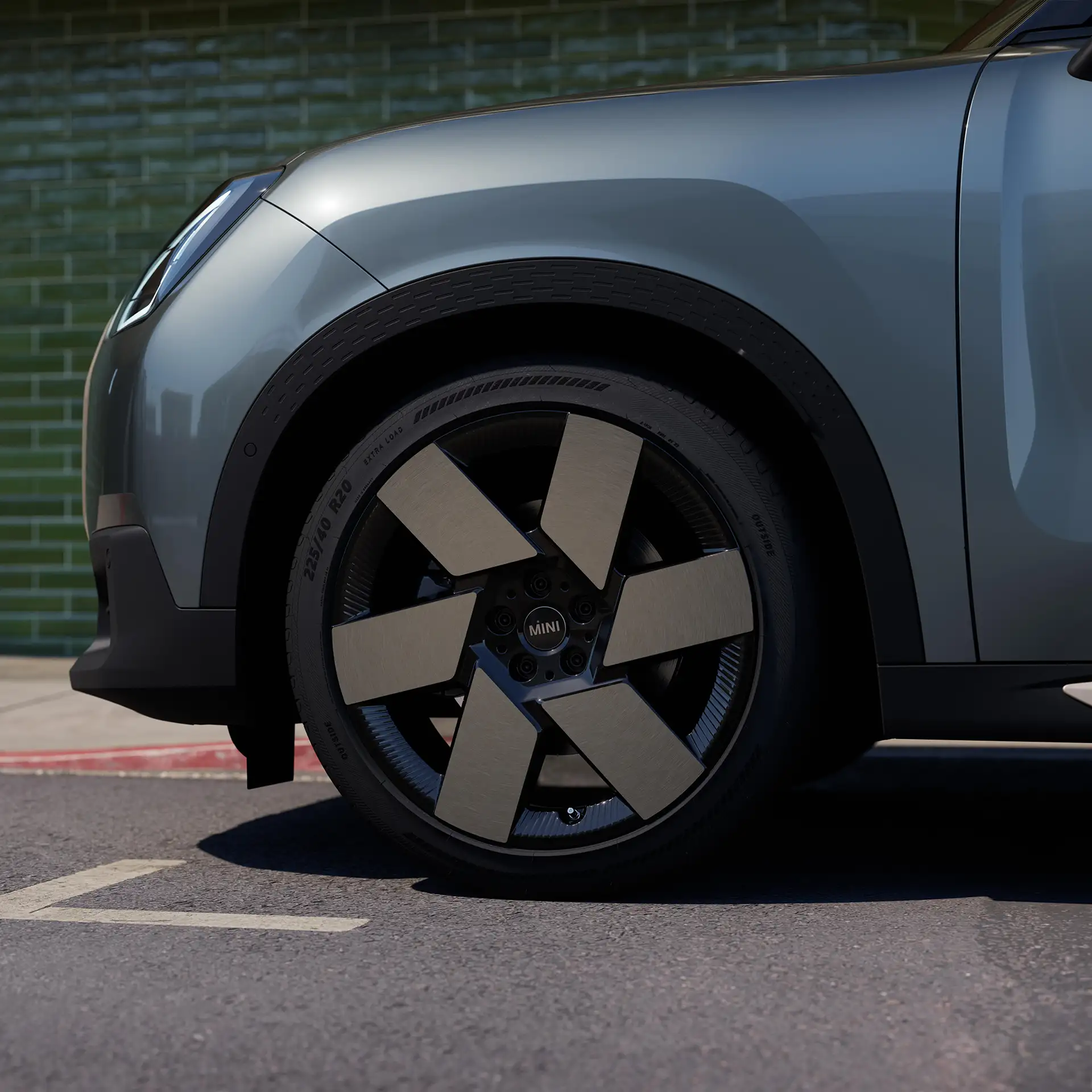 Elektryczne MINI Countryman – koła