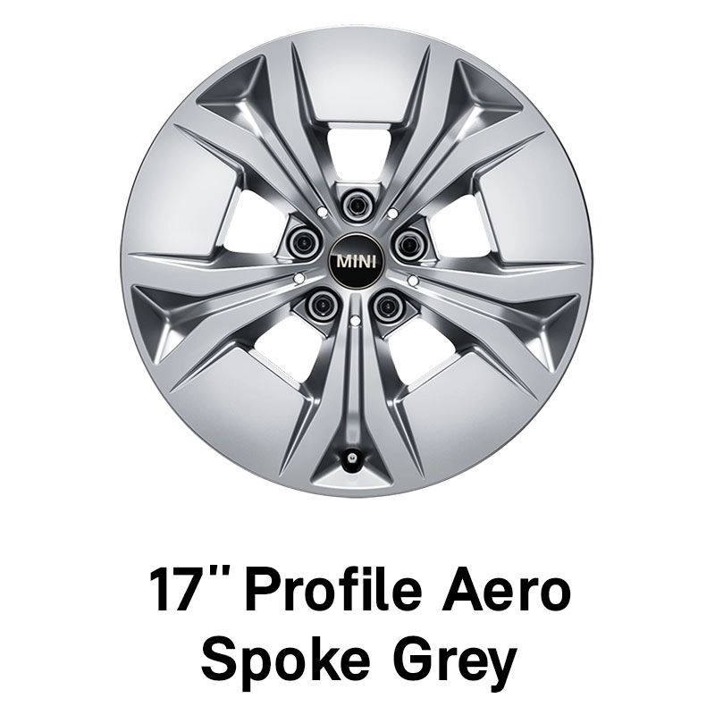 MINI – wyposażenie – 17-calowe obręcze Profile Spoke Grey