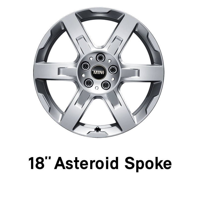 MINI – wyposażenie – 18-calowe obręcze asteroid spoke