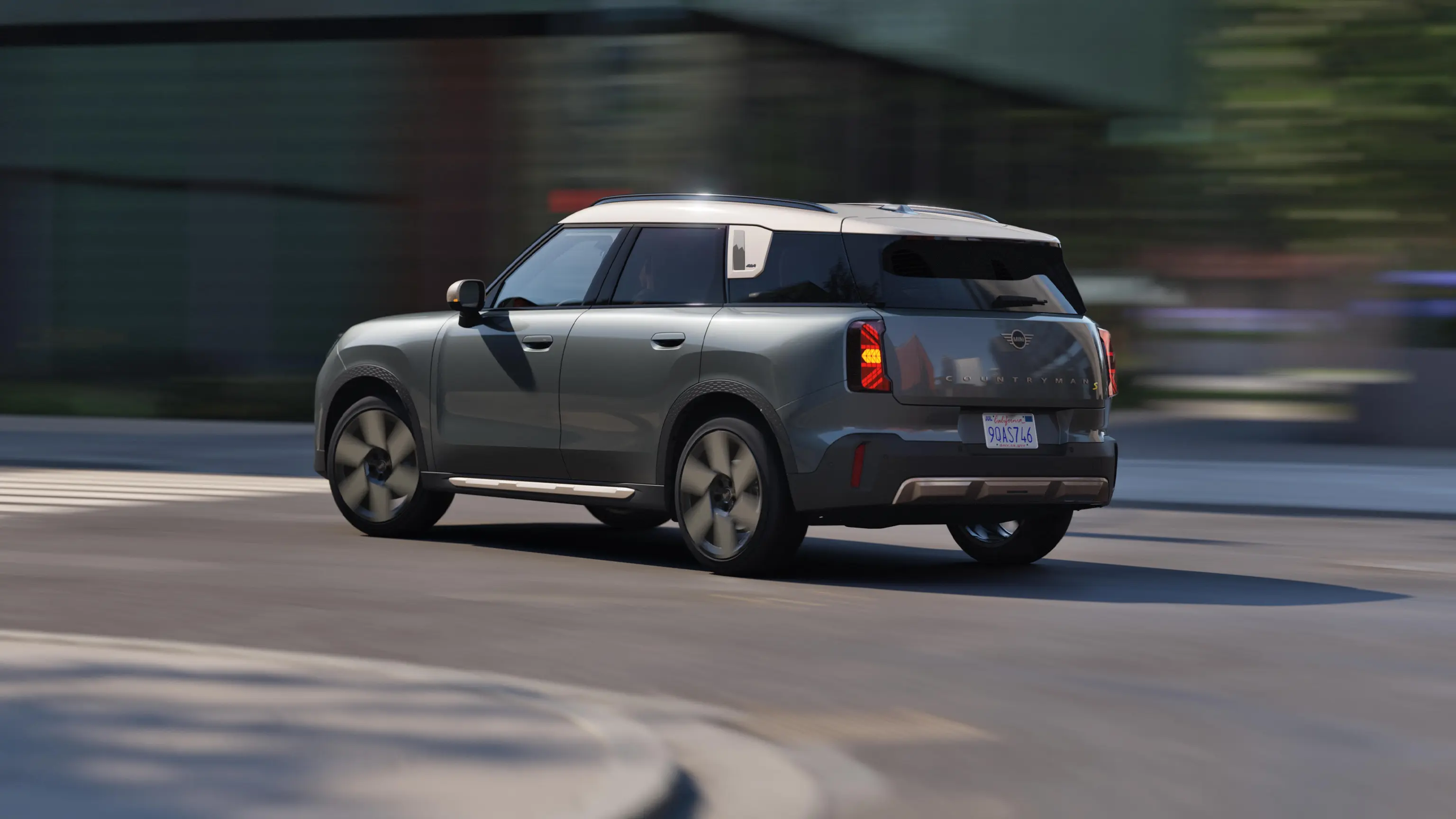Elektryczne MINI Countryman – system Driving Assistant