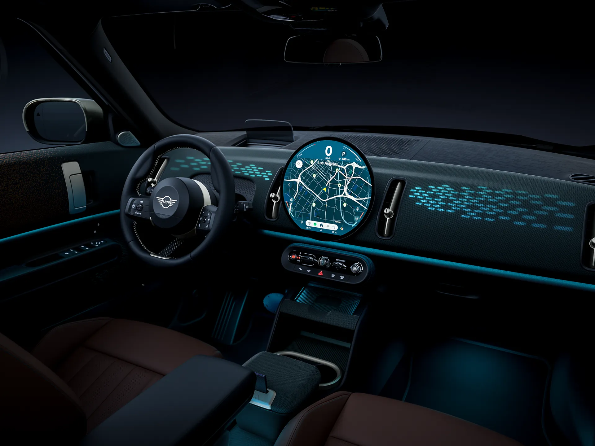 Elektryczne MINI Countryman – wrażenia w kabinie