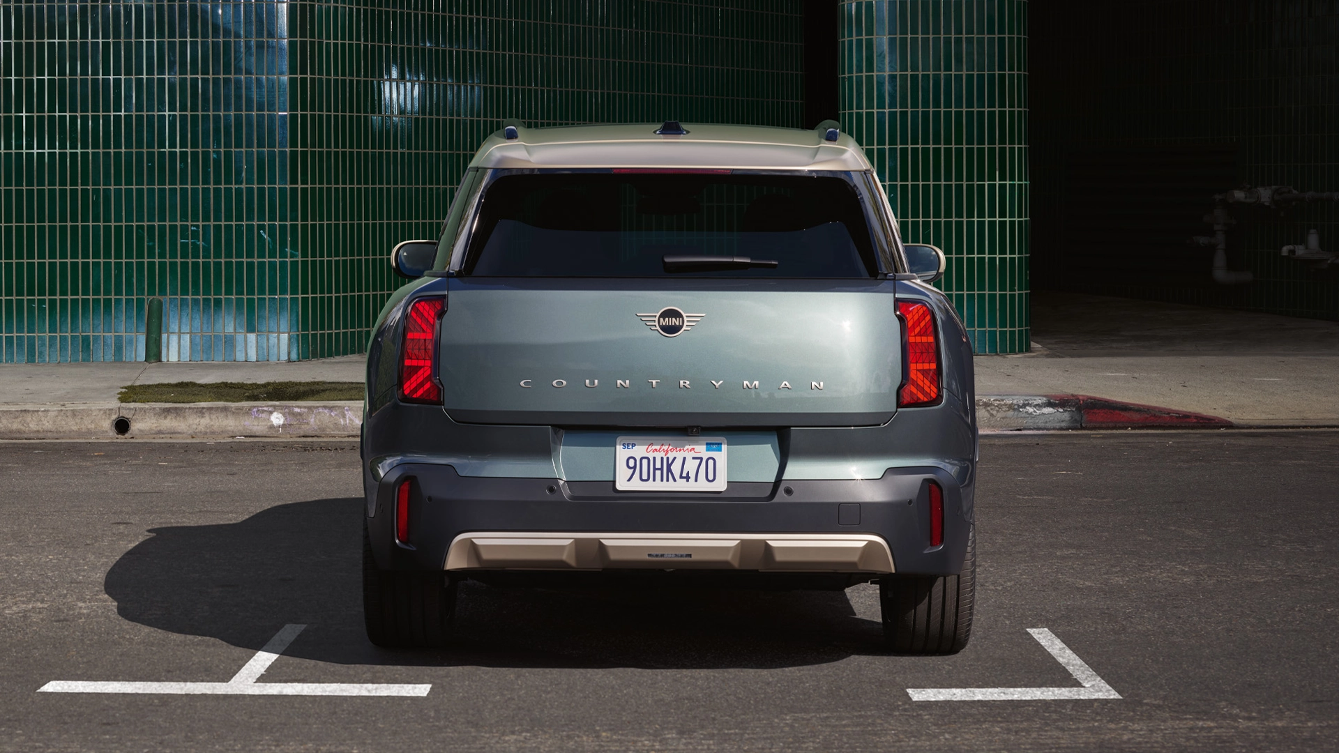 MINI Countryman – widok z tyłu