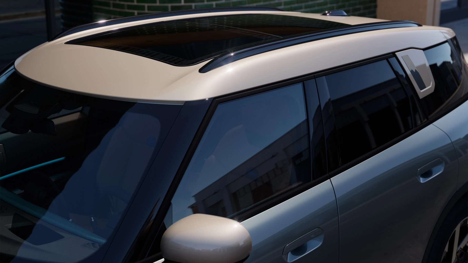 MINI Countryman – wygląd zewnętrzny – relingi dachowe