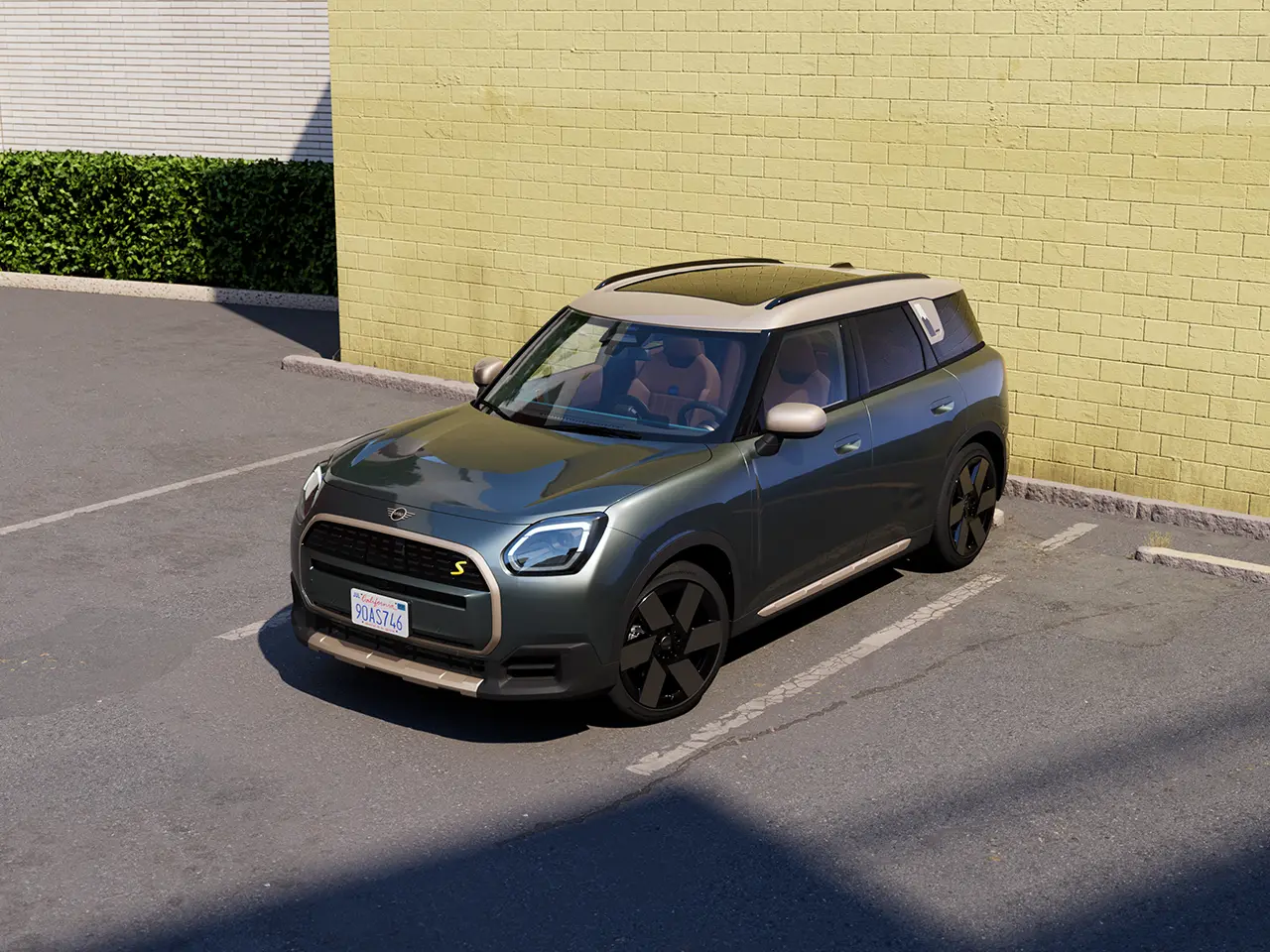 MINI Countryman – wygląd zewnętrzny – widok z przodu