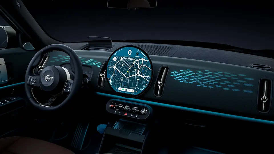 MINI Countryman – wnętrze – deska rozdzielcza