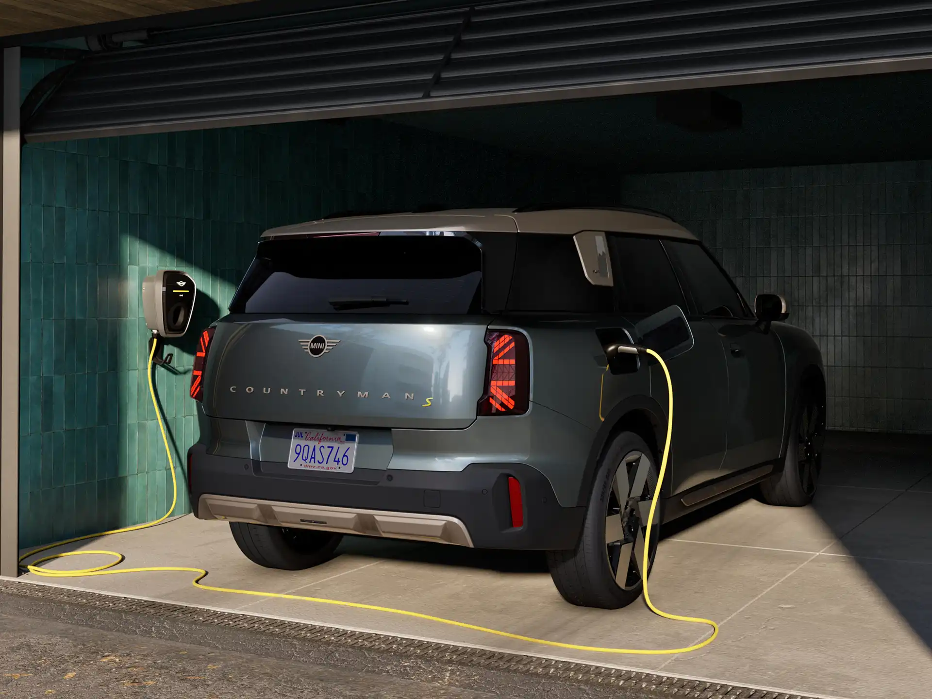 Elektryczne MINI Countryman – garaż