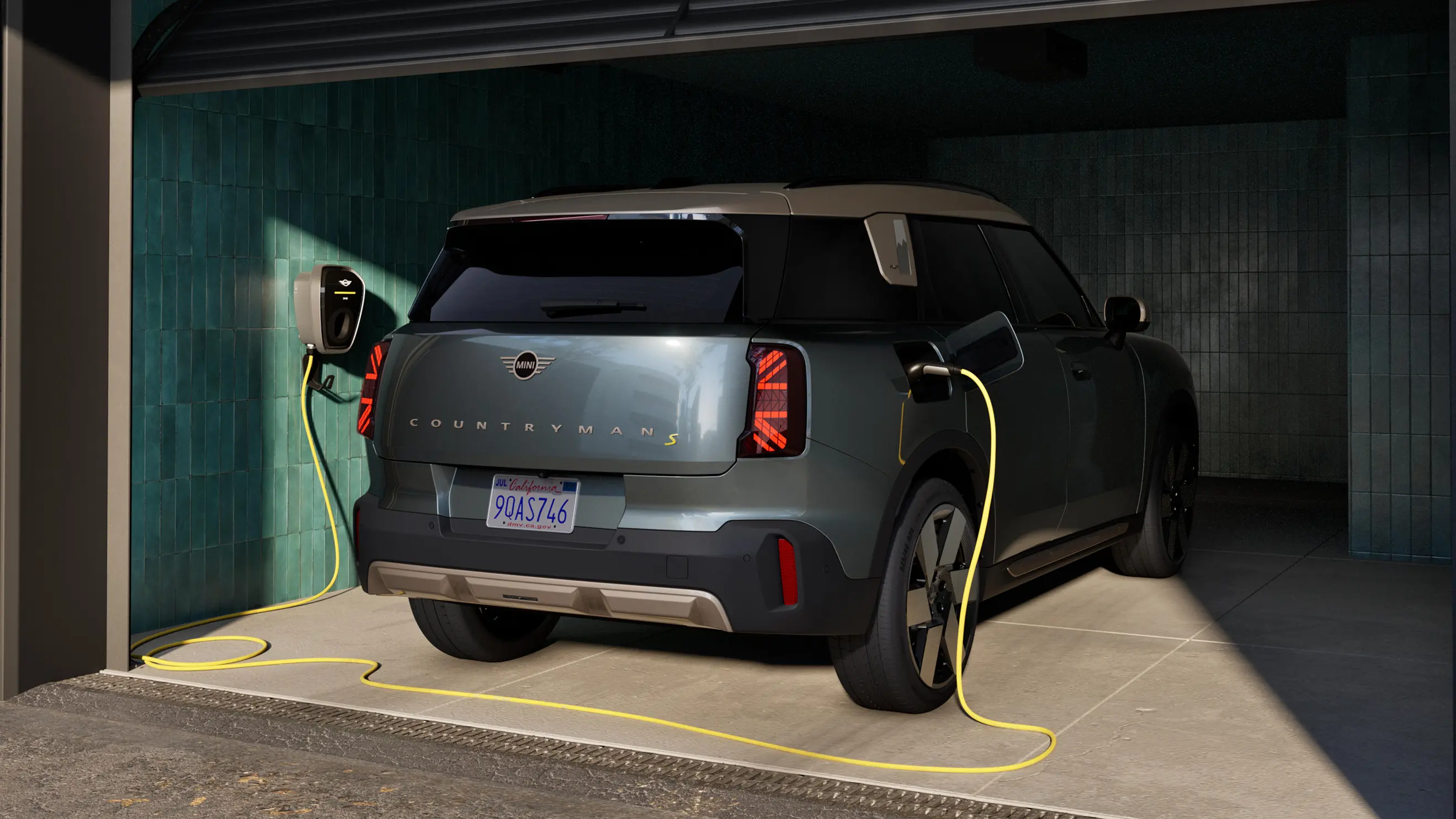 Elektryczne MINI Countryman – garaż