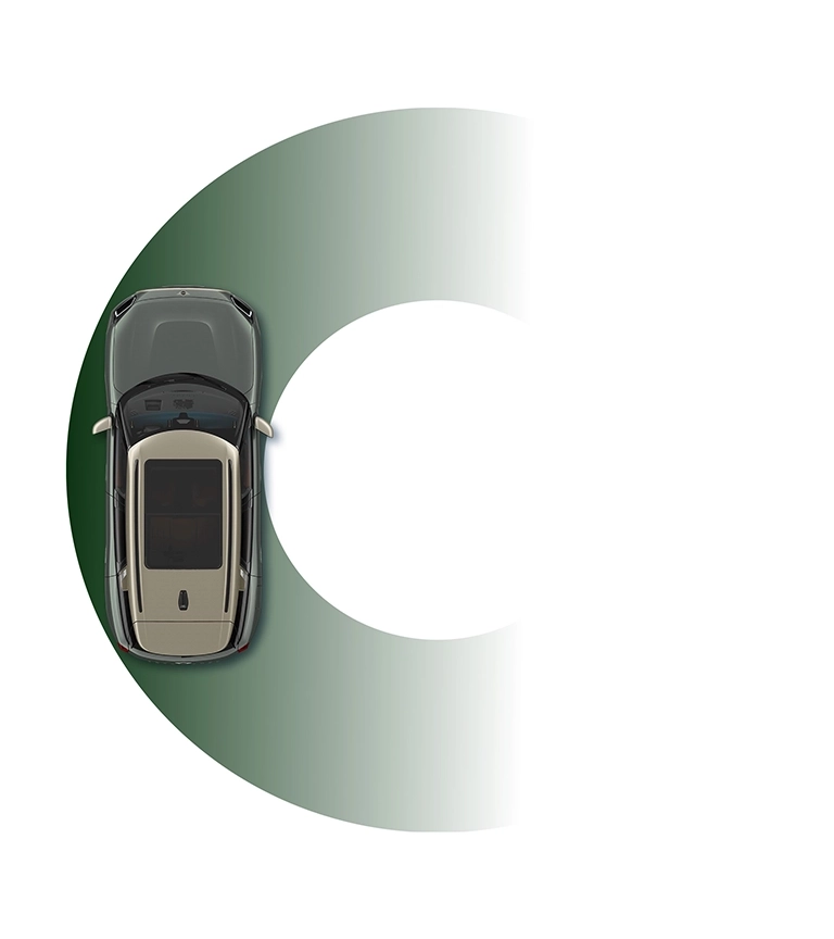 MINI Countryman – średnica zawracania