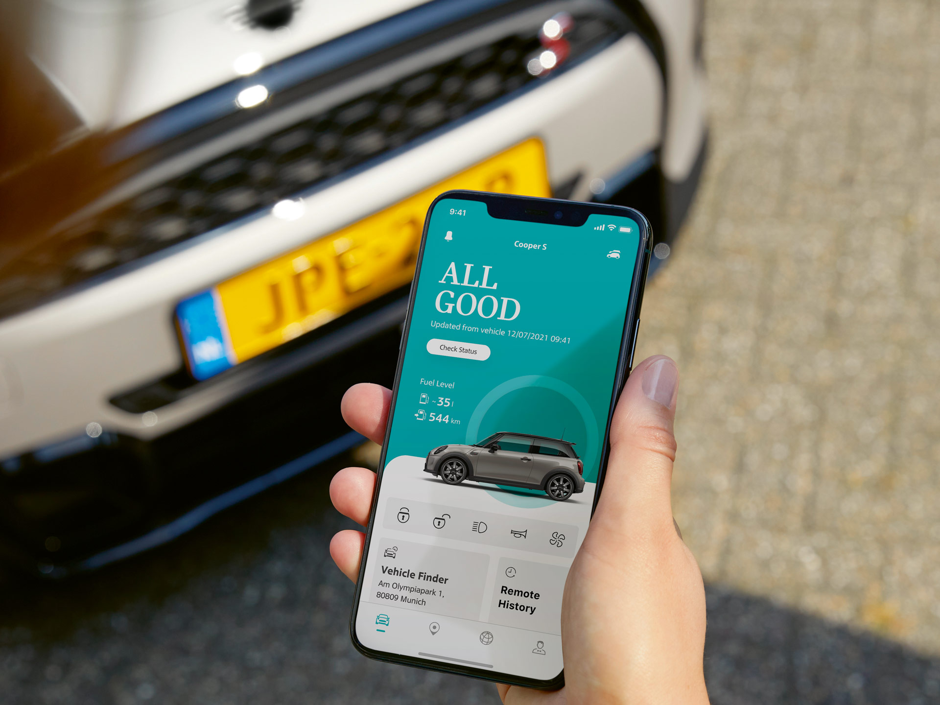 MINI Connected - Twoje MINI jeszcze bardziej inteligentne