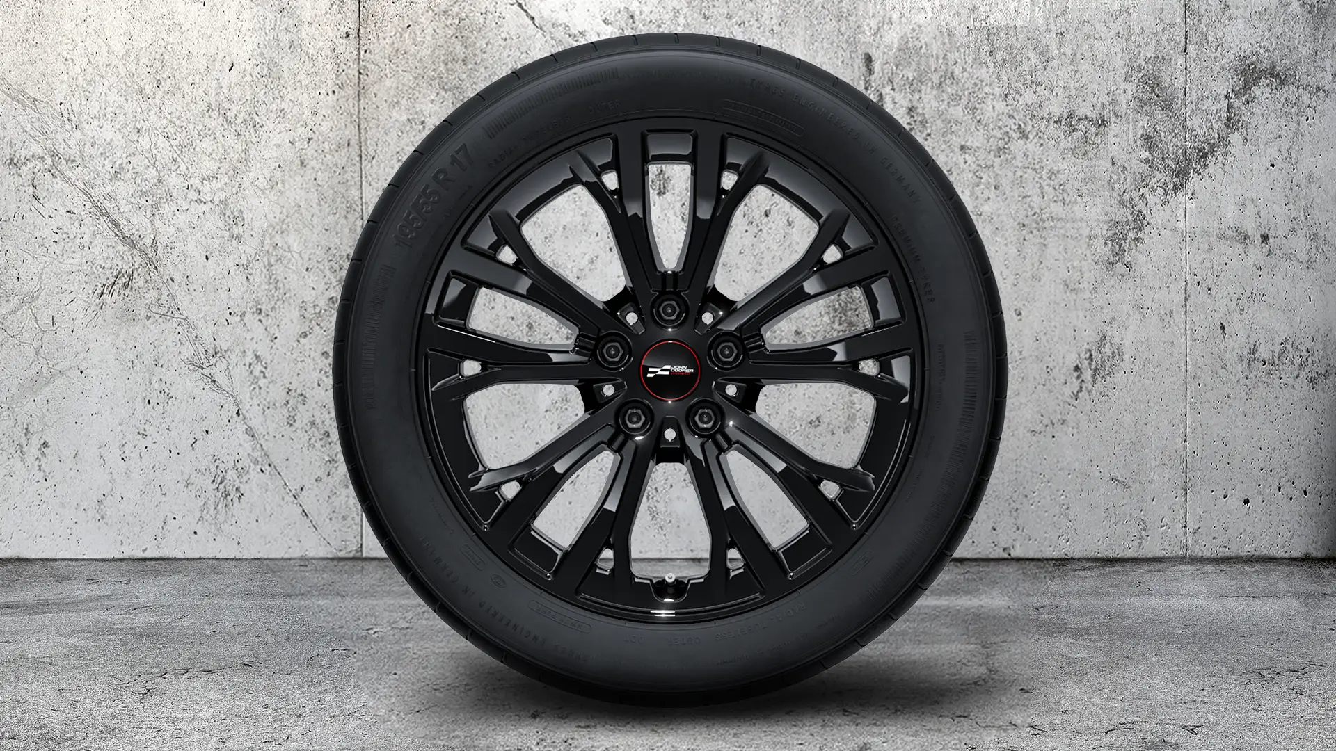 17" JCW STAR SPOKE 991 (JET BLACK NIEMETALIZOWANY).