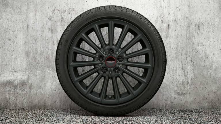 17-calowa obręcz JCW multi spoke – matowy jet black – 505