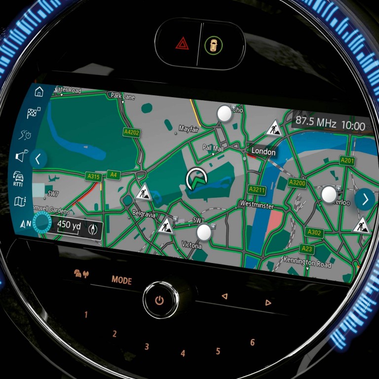 mini connected – informacje o ruchu drogowym