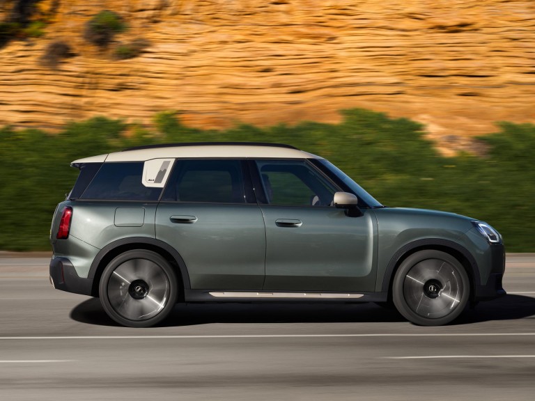 W pełni elektryczne MINI Countryman – wrażenia z jazdy – ALL4